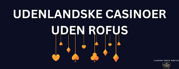 Udenlandske Casino Uden Casinoer En Ny æra for Spiloplevelser